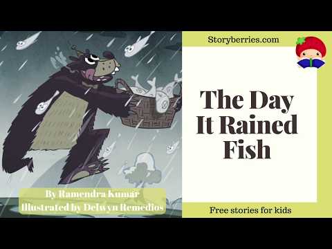 The Day It Rained Fish - Story for Kids about friendship (Animated Bedtime Story) | Storyberries.com
