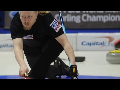 CURLING: CAN-FIN World Men's Chp 2015 - Bronze