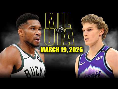 유타 VS 밀워키 128:96 NBA 스포츠하이라이트