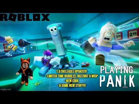NEW 1.0 (RELEASE) UPDATE ON ROBLOX PANIK!!!