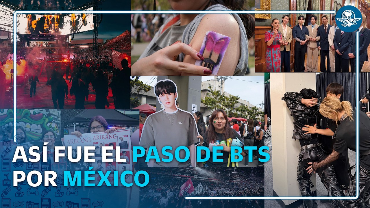 BTS desata locura en México: récords, caos y euforia; así fue su histórica visita