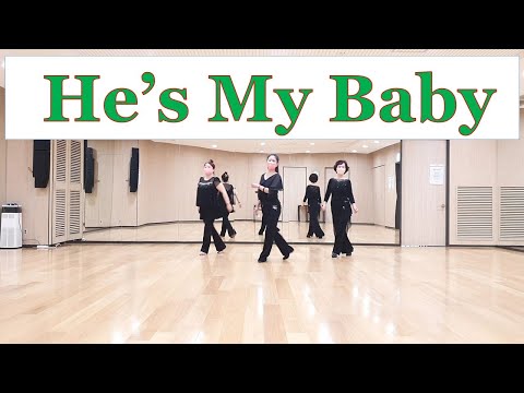 He's My Baby Line Dance (Beginner Level)