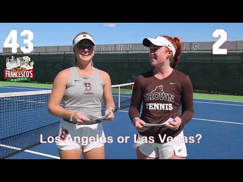 Tuesday's 10 with Lindsey Hofflander & Phoebe Peus - Women's Tennis