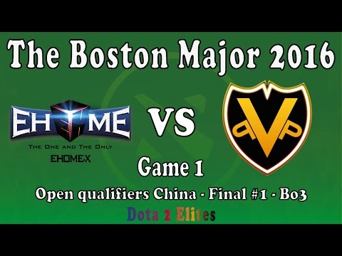 EHOME.X vs VG.P / Open Qualifiers China / Final Group 1 / Game 1