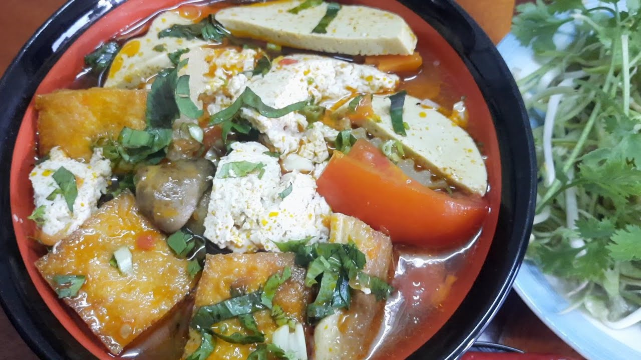 Cách Làm Bún Riêu Chay