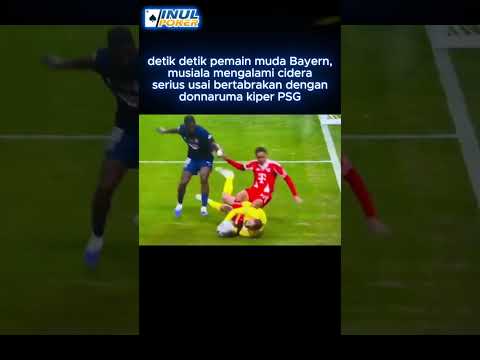 detik detik pemain muda bayern, musiala mengalami cidera serius p4t*h kaki #beritaviral