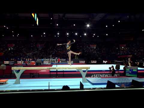VILLA Giorgia (ITA) - 2019 Artistic Worlds, Stuttgart (GER) - Qualifications Balance Beam