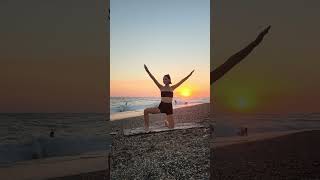 #sunsetyoga #ocean #ladiesfashion #fitness #antalya  YOGA PART 1
