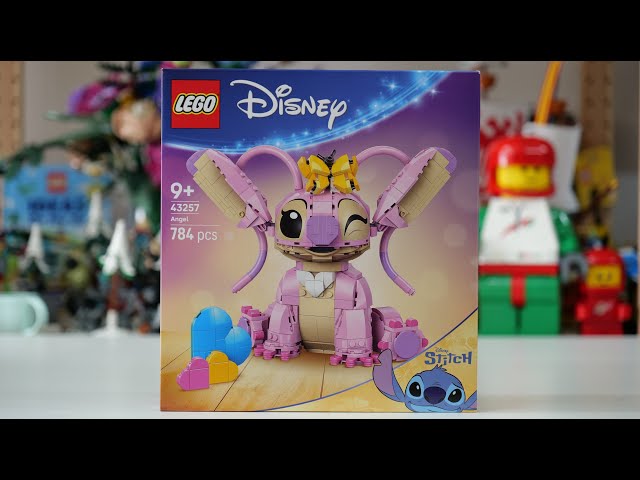 Vídeo relacionado con LEGO | Disney Ángela - Juguete de Construcción de Lilo y Stitch - Figura Articulada de Amiga de Stitch con 3 Globos de Corazón y Mariposa - Regalo para Niñas y Niños de 9+ Años y Fans Adultos 43257