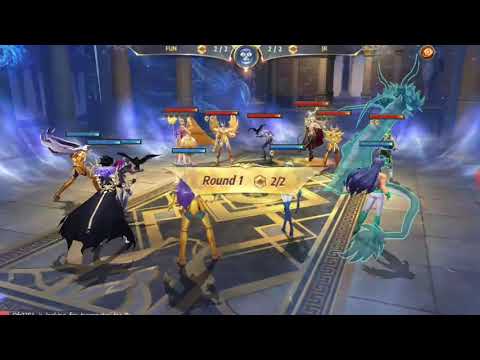 1st encounter againts repaired cloth Milo, Saint Seiya Awakening