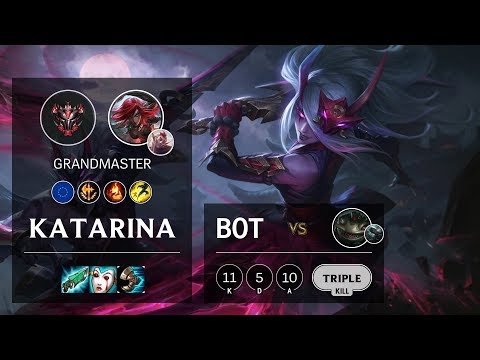 Katarina Bot vs Tahm Kench - EUW Grandmaster Patch 10.4