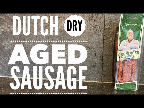 Huls Groninger Metworst Review | Dutch Dry Aged Sausage