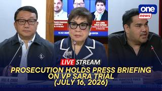 LIVE | House prosecution team holds press conference #VPSaraonTrial (July 16, 2026)