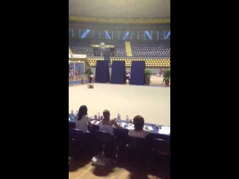 BJK- SELİN ABADAN - Serbest Seri -  İtalia Torneo Internazionale Venturelli Cup-2012 Selin abadan