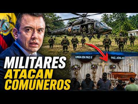 Tres comuneros muertos en CASCALES SUCUMBIOS a manos de militares comandados por NOBOA