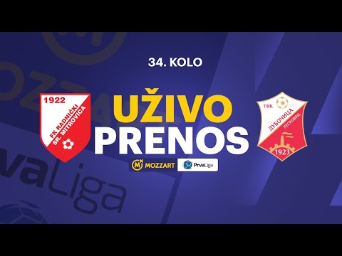 Radnički SM - Dubočica Mozzart Bet Prva liga Srbije 2024/25 34. Kolo