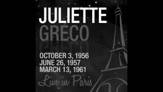 Juliette Gréco - La fourmi (Live 1957)