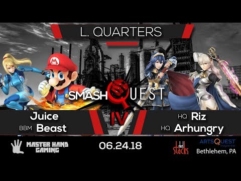 SmashQuest IV - Juice + BBM | Beast vs HQ | Arhungry + HQ | Riz - Loser's Quarters