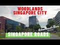 ASMR Driving Woodlands Town Singapore 4K - Driving In Singapore City