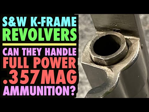 Can K-Frame S&W Revolvers Handle Full Power .357mag Loads? (Cracked Forcing Cones)