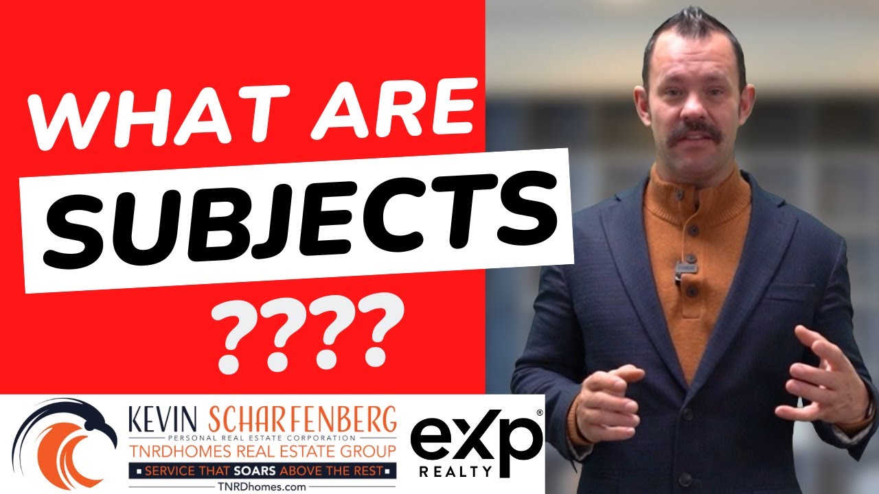 What Are Subjects in a Real Estate Offer?