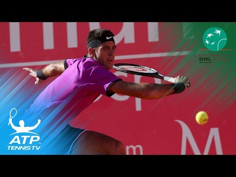 Del Potro edges Dimitrov, Goffin & Berdych win | Rome 2017 Highlights Day 2