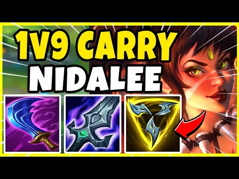AD NIDALEE JUNGLE IS FINALLY PERFECT? EARLY GAME 1v1 GOD! - League of Legends