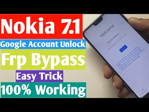 Nokia 7.1/ Google Account Unlock/ frp bypass/ easy trick/ 2021