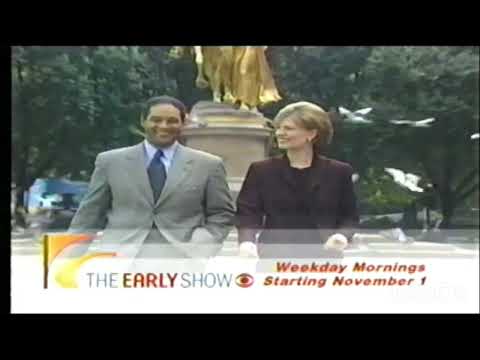 CBS The Early Show (1999) Promo 