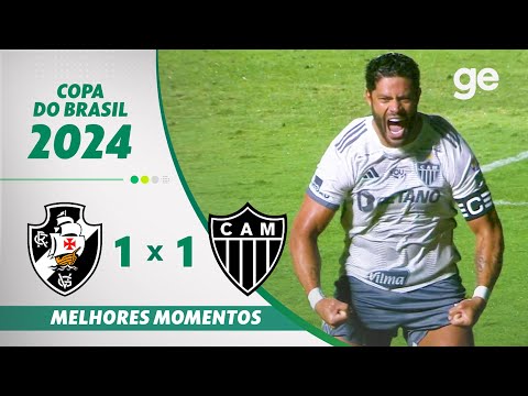 Gols e lances de Vasco da Gama x Atlético Mineiro