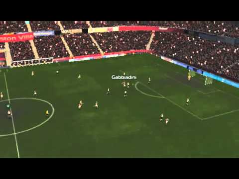 Aston Villa vs Newcastle - Gabbiadini Goal 73 minutes