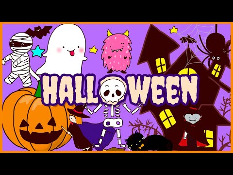 Halloween Vocabulary For Kids | Kids Song | ESL |