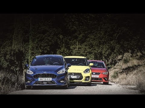 2019 Ford Fiesta vs 2019 Seat Ibiza vs 2019 Suzuki Swift