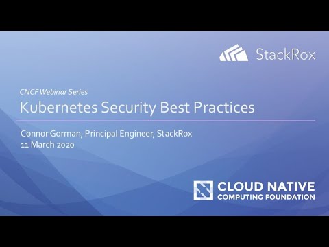 Webinar: Kubernetes Security Best Practices for DevOps