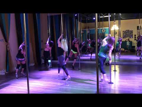 Better Than Life - Papa Roach Beginner Pole and Floor Dance Routine 6-4-19