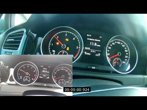 vw golf 7 1.6 tdi dsg stage 1 vs 1.4 tsi dsg (stock)122 ps 0-100 km/h