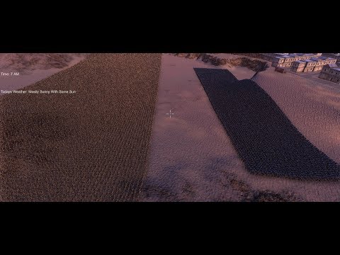 UEBS - 5000 Heavy Knights/2000 Archer VS 22000 Skeleton Warrior