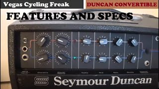Video thumbnail for The 100 watt Seymour Duncan Convertible Tube Amp by Vegas Cycling Freak