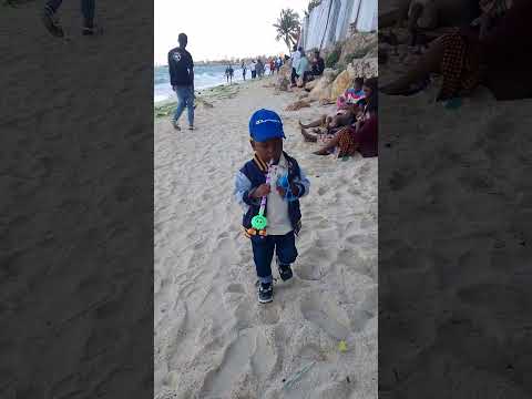 munir at coco beach with your parent