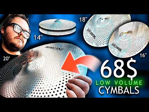 Cheap Low Volume Cymbals That Sound Good! - Sonicake Review