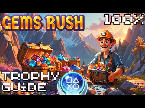 EASY 5 Minute 71 Trophies! | Gems Rush Trophy Guide