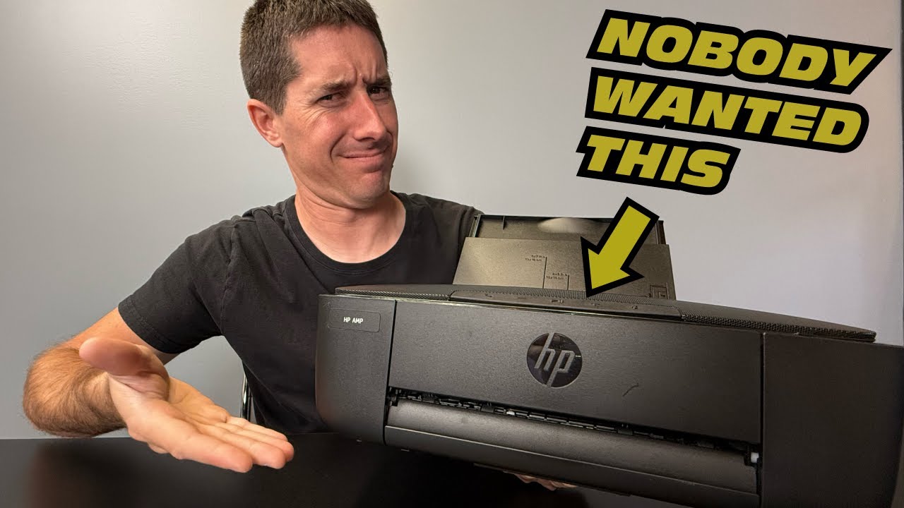 HP Bluetooth SPEAKER/Printer... The DUMBEST Tech Products