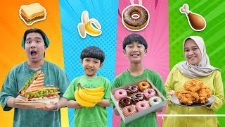 Download lagu MAKAN MAKANAN SESUAI EMOJI - Keluarga Ziyan mp3