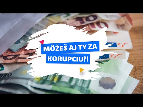 Korupcia - môžeš za ňu aj TY?! 🤑| Zmudri.sk