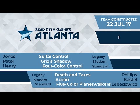 SCGATL: Round 1 - Jones, Patel, Henry vs Phillips, Kastel, Lebedowicz | Team Constructed