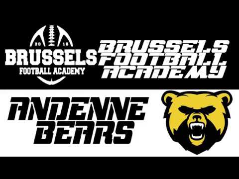 2019 BAFL U19 - WEEK 8: ANDENNE BEARS - BRUSSELS FOOTBALL ACADEMY