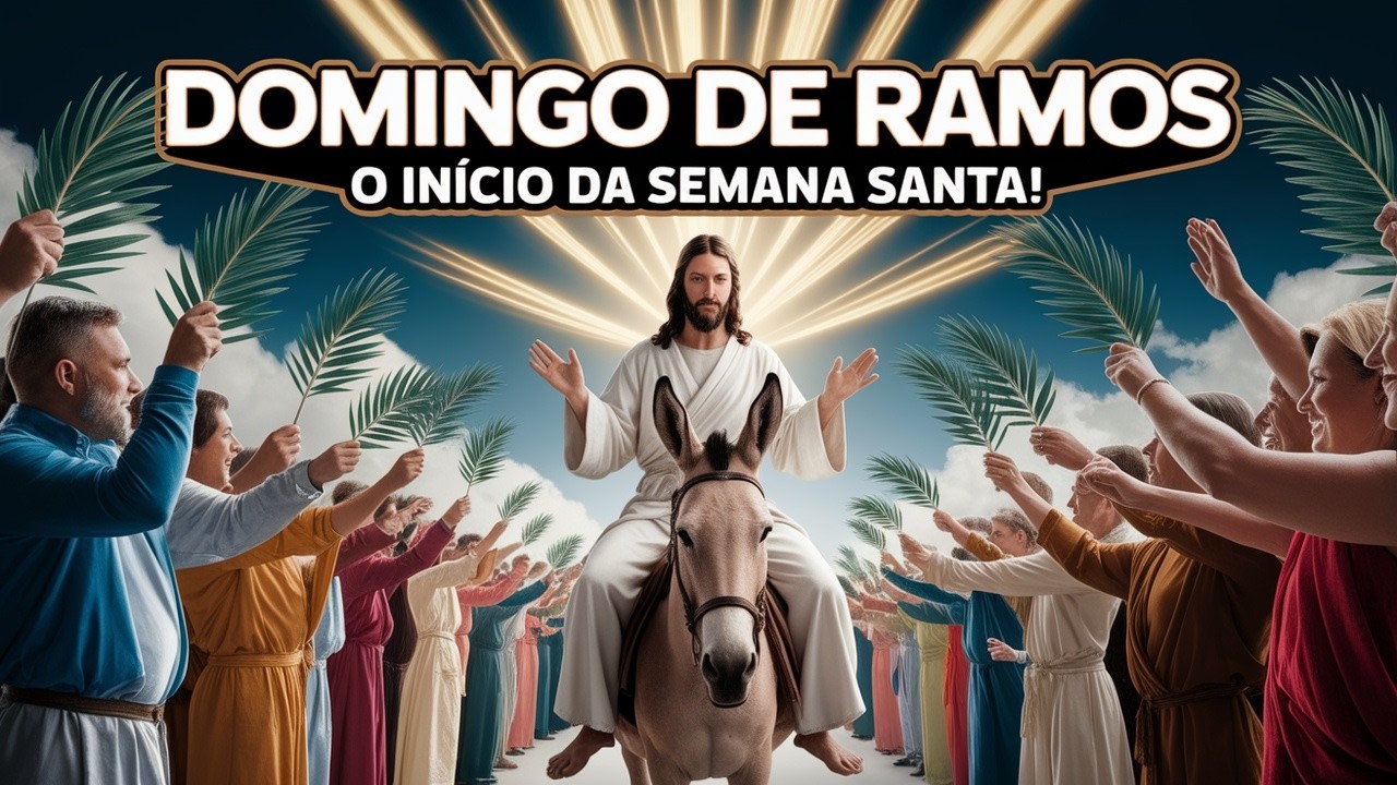🔥 "Domingo de Ramos: O Verdadeiro Significado Que Poucos Conhecem! ✨🙏