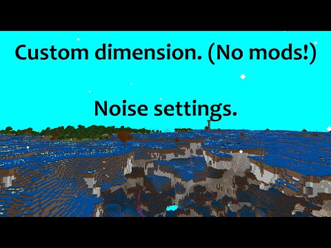 custom worldgen data-pack tutorial for minecraft java 1.19+ part 6: noise settings