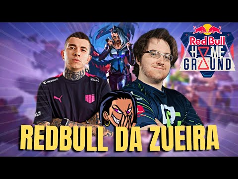 NT do XANDECO e AXEDDY tocando os TAMBORES da COPA - REDBULL DA ZUEIRA