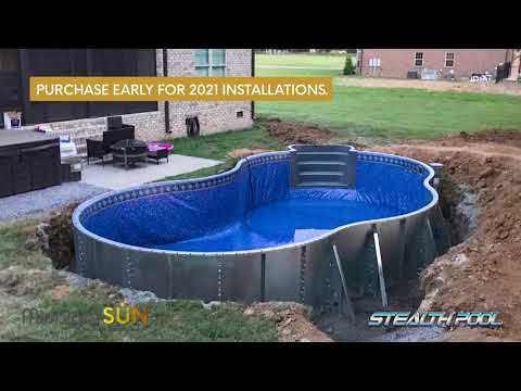 2021 Stealth Pools by Midnight Sun Pools n Spas